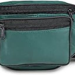 Leather Men Women Waist Bag Fanny Bag Travel Pouch Passport Holder | Travel Friendly | Handcrafted - Durable Multiple Credit/Debit Card Slots_ (11700_Green)-47