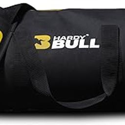 Hardy Bull Adjustable Shoulder Gym Bag, Duffle Bag, Mini Sports Bag with Multiple Pockets & Shoe Compartment (Yellow)-46