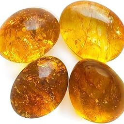 ellow Citrine Stone Tumble - Natural Citrine Crystal Stones Tumble for Money, Wealth, Prosperity, Success, Chakra Balancing, Protection, Manifestation and Meditation - 2 Piece-image-82