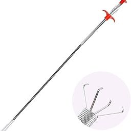 Drain Cleaning Tool with 160 cm Spring Wire, Hair Catcher for Kitchen, Bath, Sink and Floor Drains-image-48