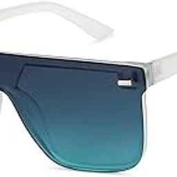 By Lenskart | Full Rim Square Polarized Sunglasses| 100% Uv Protected | Men & Women | Vc S14088-95