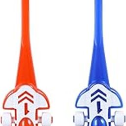 MAXI Zoom Car Soft Manual Toothbrush For Kids, Bpa Free, For 2+ Years, Sports Car Shaped Handle, Multicolor (Pack Of 2)-picture-21