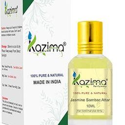 KAZIMA Jasmine Sambac Attar Perfume - Pure Natural Undiluted (10ml)-image-51