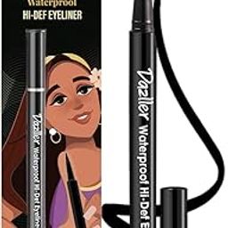 Dazller Hi-Def Eyeliner|Velvet Matte|Water-Resistant|Smudge-Proof|Long Stay|Single Stroke|Precise Application|Black|1.1gram, Gel-43