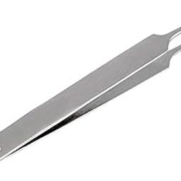 Alis Blackhead Remover, Whitehead Removal and Eyelash Tweezers | Premium Stainless Steel with Surgical Grade Material Hook Type Tip-34