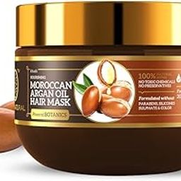 Khadi Natural Powered Botanics Moroccan Argan Hair Mask 200g - For Dry Hair, For Frizzy Hair, Paraben, Silicone and Sulphate Free-38
