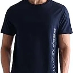 u.s. polo assn. U.S.POLO ASSN. USPA Active Sports Men's Brand Printed Regular Fit T- Shirt-picture-0