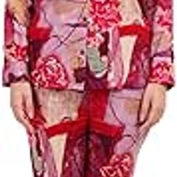 Women Multicolor Rayon Foil Printed Shirt with Palazzo Co Ord Set-picture-14