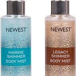 NEWEST Marine Shimmer Body Mist And Legacy Shimmer Body Mist For Men And Women, Shine & Fragrance - 240 ML (Pack Of 2)-image-87
