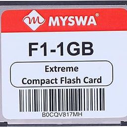 MYSWA F1-CF1GB F1 Extreme Compact Flash 1GB MLC CF Type 1 Memory Card for CNC Machine, Railways Locomotives, Airplane Cockpits, Camera, Desktop etc-19