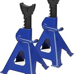 2Pcs Ratcheting Axle Stand, 3 Ton Adjustable Heavy Duty Axle Jack Stands Car Caravan Van Vehicle Stand Lifting Tool-image-72