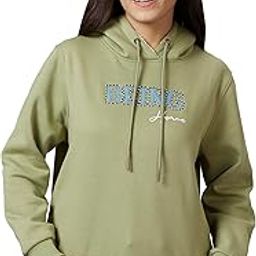Womens Mint Green Melannge Hoody-image-76