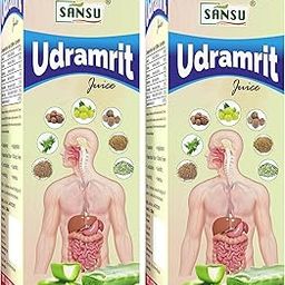 SANSU Udramrit Ras/Juice Helpful for Hyper Acidity, Gas, Constipation| (500ml) (Pack of 2)-18