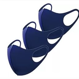 IMPIDEA Anymask Reusable, Breathable & Flexible fit Polyurethane Latex Free Blue Face Mask for Men & Women fit for Indoor, Outdoor & Physical Activities-26