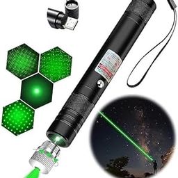 KRUTEAZ Laser Light Green Laser Pointer, 2000 Metres Laser Pointer High Power Pen, Cat Laser Toy, Long Range Green Laser Pointer for Presentations, Stargazing, Hiking-15