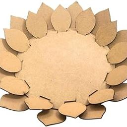 THE BROWN BOX-DIY Lotus Aasan for Idols-Ganpati,Laxmi,Krishna.MDF Lotus Stand,Creative and Unique Ganpati Decoration,Janmashtami Decoration,Diwali Decoration-image-15