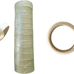 Vek Transparent Tape BOPP | 1inch x 45 Meter | Pack of 12 | for Packaging and stationary-image-31