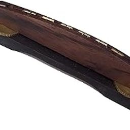Generic Rosewood India Made Crown Guitar Adjustable Bridge-image-69