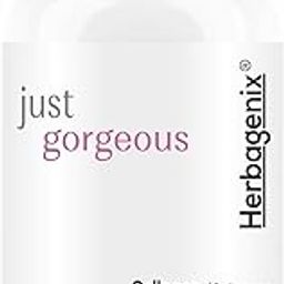 HERBAGENIX Collagen Supplements For Women With Glutathione Powder,Biotin,Vitamin C,Collagen Peptides Plus Hyaluronic Acid Supplement For Skin Whitening Nail&Hair Growth-60 Veg Tablet(Pack 1),250 grams-28