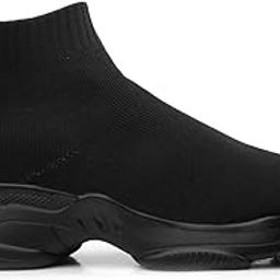 Men's Knitted Material Casual Sports Pull-On Light Weight Running Shoes.-image-17