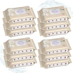 AroKleen 99.99% Pure Water 864 Count Baby Wipes with lid I Rash-Free Wipes | Dermatologically Tested | Plant Based - 100% Biodegradable Wipes for Babies | 3X Super Thick | Aloe Vera & Calendula Oil | Alcohol Free- Pack Of 12-image-11