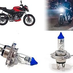 Auto Pearl Halogen H4 Front Headlight Bulb 12V/35W Ultra Bright Compatible with Pulsar 160 NS DTS-i (Pack of 1)-image-31