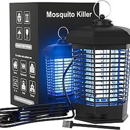WRYER Electric Led Mosquito Killer Lamp for Home Best Fly Catcher Mosquito Trap Machine Mosquito Repellents Machine Mosquito Machine Electric Mosquito Killer Machine for Home (Black)-image-115