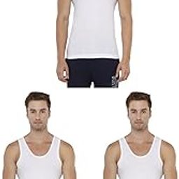 Men's Solid Regular Fit Vest (Jon-White-RN-3-90_White-image-16