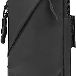 ZAPORA Arm Band Phone Arm Bag Waterproof Double Layer Large Capacity Breathable Outdoor Fitness Running Cellphone Card Case (Color : Hortel�)-image-46