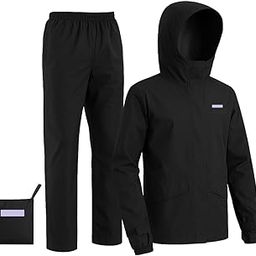 Premium Waterproof Raincoat for Men & Women | Lightweight, Breathable & Durable | Hooded Rain Jacket with Storage Pouch | All-Weather Protection-image-78