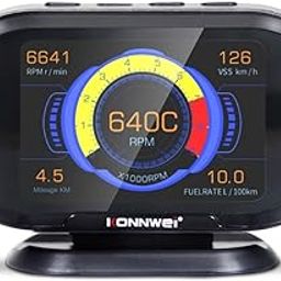 Imported HUD 3.5in Hud Head Up Display Car Smart Digital Trip Computer Scanner Diagnostic Tool Speed Alarm_127937-image-6
