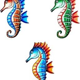 ATORSE 3Pcs Seahorse Wall Decor for Home Living Room Garden Fence Yard Ornament |Home & Garden|Home D?©cor|Figurines-image-12