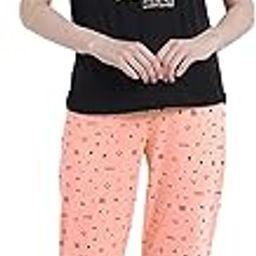 Night Suits for Women, Think Outside The Box Printed Night Dress-image-68