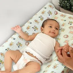 ahc ZIKKU Baby Diaper Changing and Massage Pad with Safety Belt (Teddy)-picture-5