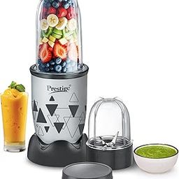 Prestige Iris Nutri-Mix 350W Mixer Grinder with 2 Multipurpose Jars|Compact Design|Dual Safety Inter-Lock System|Extra Lids for Storage|Back & Grey-26