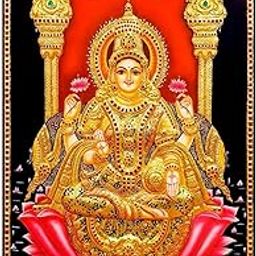 varalakshmi Background | Lakshmi Pooja Backdrop Cloth Design Backdrop Curtain for Decoration Backdrop Cloth for Pooja Decoration Traditional| Background Curtain Size(5x8) Feet-16