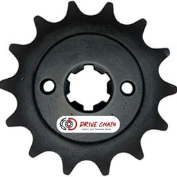 Bajaj Pulsar 220 DTSI/NS 200/NS 220/RS 200/AS 200/Pulsar 150 Twin Disc Front Sprocket 14T (2 Holes) | SAE 1045 Super Hard Material | High Durability | Branded Warranty-21