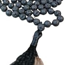 USPTO A1 Quality Pure Moonston Emerald Lava Green Onyx Red Onyx Sky Blue Smoky Ruby Black Agate Yellow White Chandan Vaijayanti Sphatik Tulsi Sulemani Citrine Rose Quartz Sunstone Tiger Eye Mala-image-16