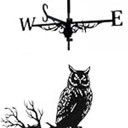 LOOM TREE® 2pcs Weather Vane Black Hound for Practical Farm Home Outdoor Garden Crafts | Yard, Garden & Outdoor Living | Garden D?©cor | Weathervanes-image-21