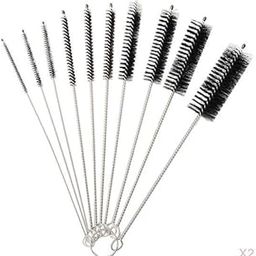 STYLEHEAVEN 20pcs 20cm Abrasive Wire Pipe Cleaning Brush for Straws,Bottles,Test Tubes|Home & Garden|Tools|Hand Tools|Wire Brushes-image-36