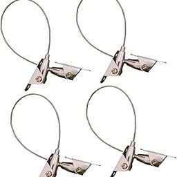 4X Furniture Anchors Metal Anti Tip Furniture Straps for Dresser Home Office-image-22