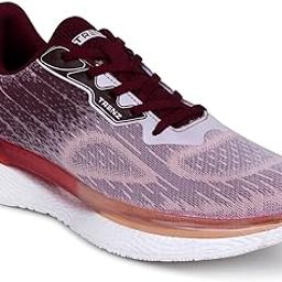Messi Running Shoes for Women |Knitted Upper | Polyester Laces-image-1