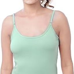 Brida Trendy Women's Cotton Adjustable Strap Camisole Slips - Comfortable, Breathable-image-20