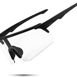 Karsaer Mens Photochromic Glasses Oversized Sports Cycling Sunglasses for Men Stylish Women Cricket Goggles E1310-image-84