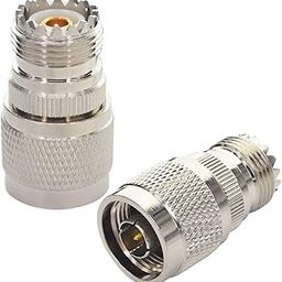 NETBOON N Male to UHF Female Adapter | RF Coaxial Connector | UHF SO-239 to N-Type Male Jointer-13