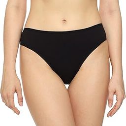 Women's Thongs Plain Solid Bikini Black-picture-15