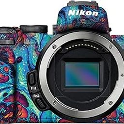 WRAPTURE. Premium DSLR Camera Scratchproof Vinyl Protective Skin for Nikon Z50 DSLR Mirrorless Camera - No Residue Removal, Bubble Free, Scratch Resistant, Stretchable, HD Quality Printed - HDCS 017-picture-12