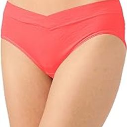 Organic Cotton Bamboo Maternity Panties After Delivery I Overlap, Pregnancy Panties for Women I Full Coverage, Maternity Panties I Mid Rise, Maternity Wear-image-6