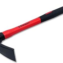 Visko 529 Garden Pick | Ergonomic Handle with Hang-up Hole I Heavy-Duty Mini Pick Axe I Hoe I Tiller I Gardening Tool I Digger I Cultivator I Durable | Set of 1 | Black Color |-image-24