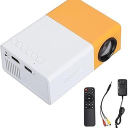 Mini Portable Projector, 1080P Full HD Video Projector Built in HIFI Speaker Compatible with HDMI, USB, Audio, TF Card, AV and Remote Control. (US Plug)-image-56